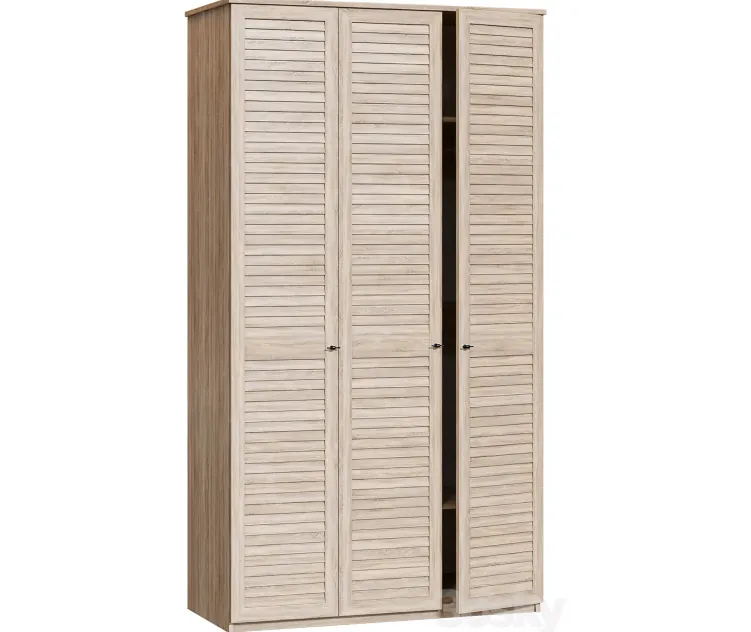 Monmart Wardrobe with hinged doors