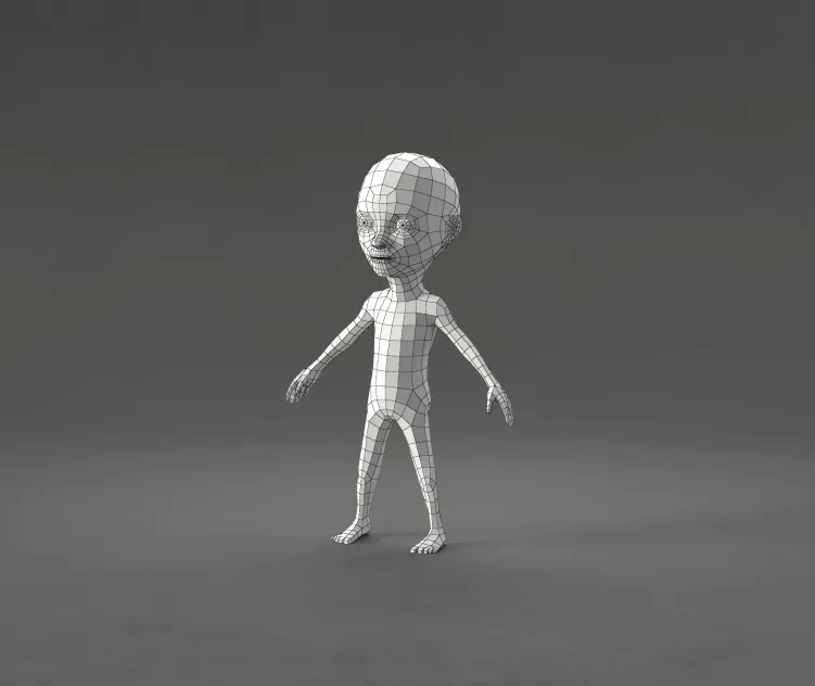 Humam chibi apose