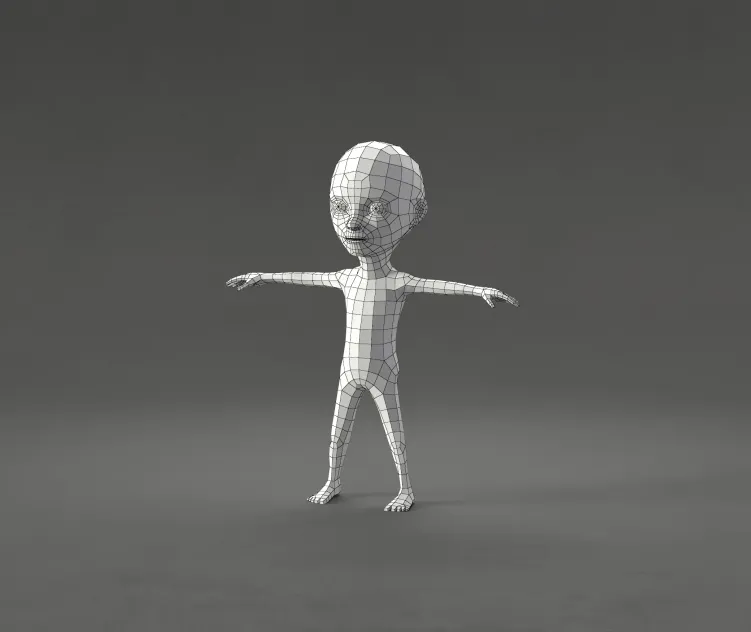 Human chibi tpose