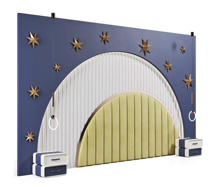 Headboard in nursery