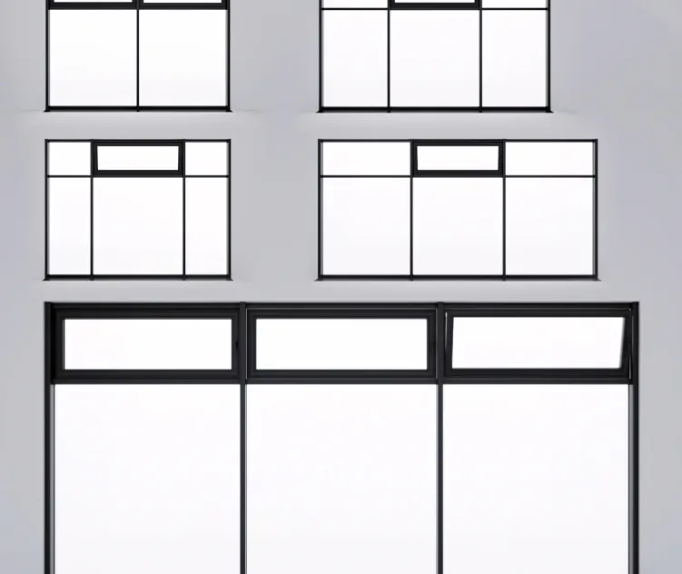 Panoramic glazing