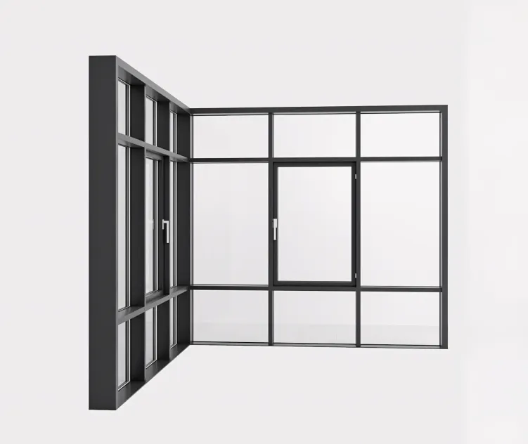 Panoramic glazing Stained glass