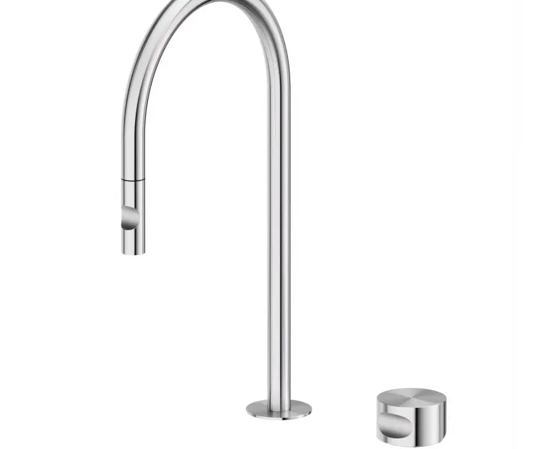 Idealaqua Inox Mixer 463 Tap by Quadrodesign