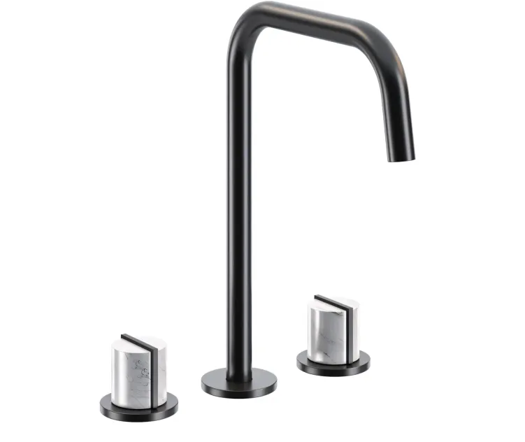 M110 Washbasin Cranked Mixer by Varied Forms