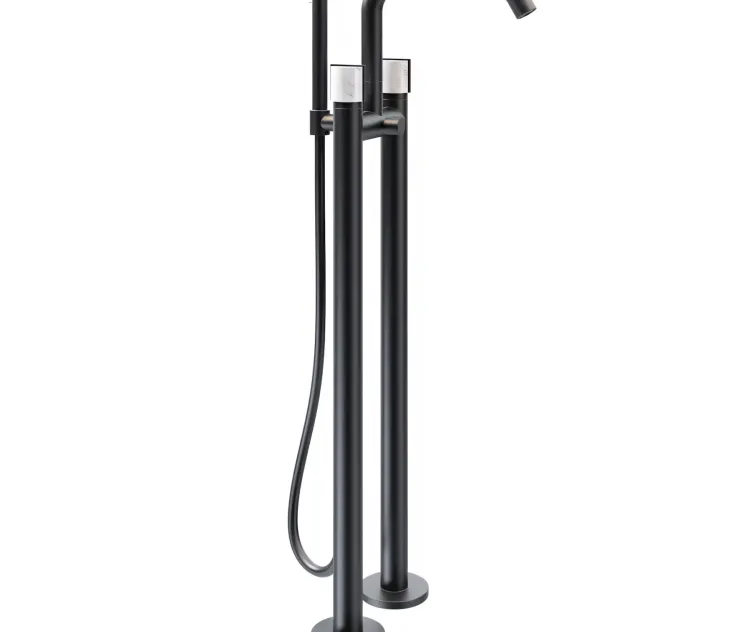 M307 Floor Mounted Bathtub Mixer by Varied Forms