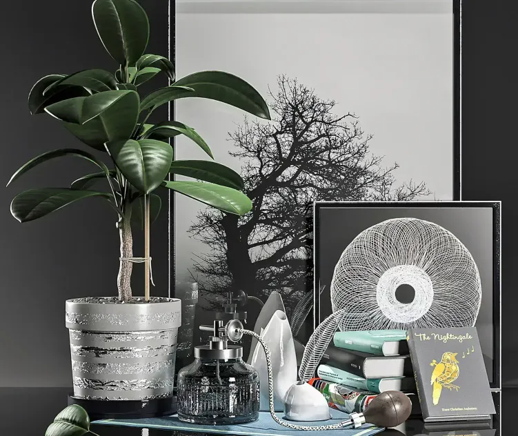 DECORATION SET WITH FIKUS