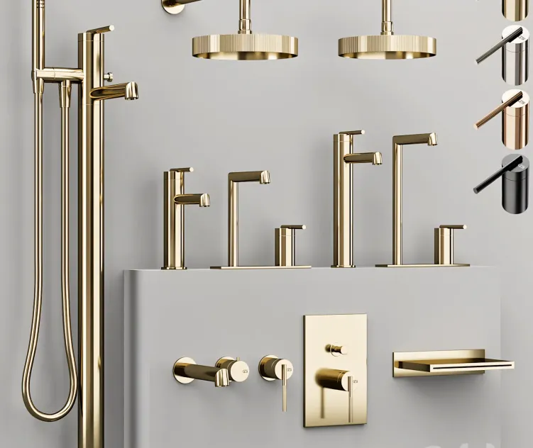 GESSI INGRANAGGIO bathroom faucet collection