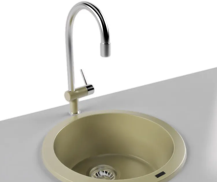 Sink Faucet BLANCO RONDO BLANCO FILO S