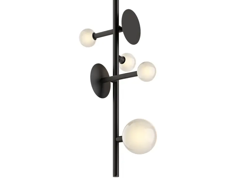 Typography Vela Suspension Lamp by Rakumba