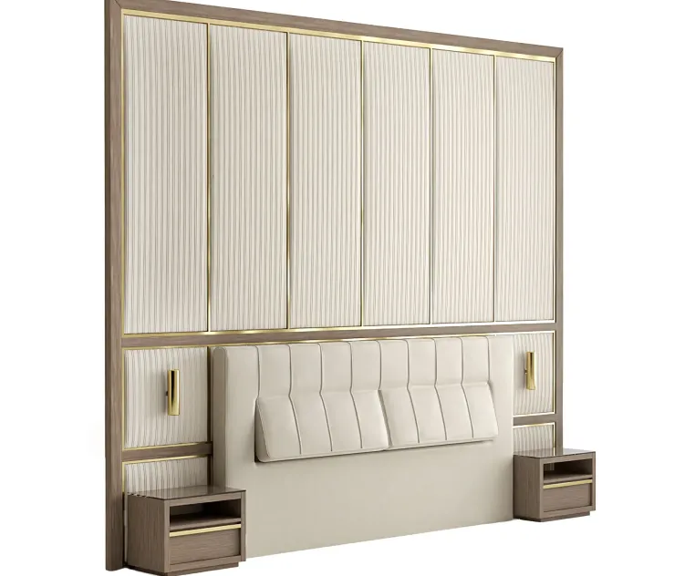 Headboard wall panel