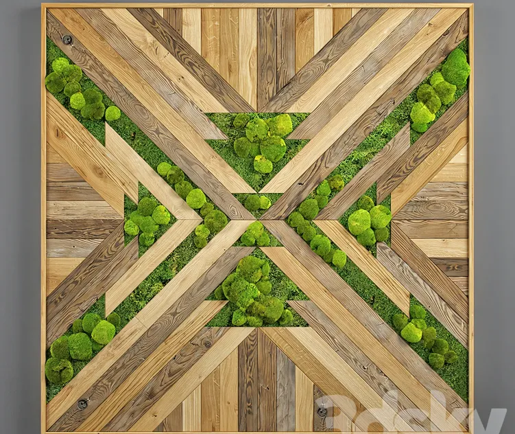Panel wood art 2