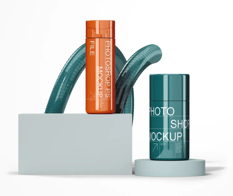 Cosmetic Bottle Scene