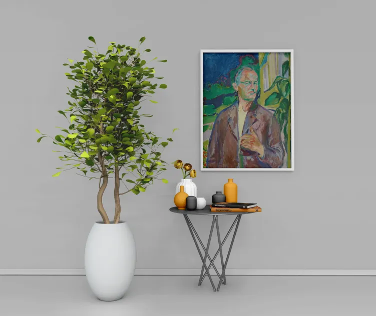 Flower Pot Back Wall Poster 1