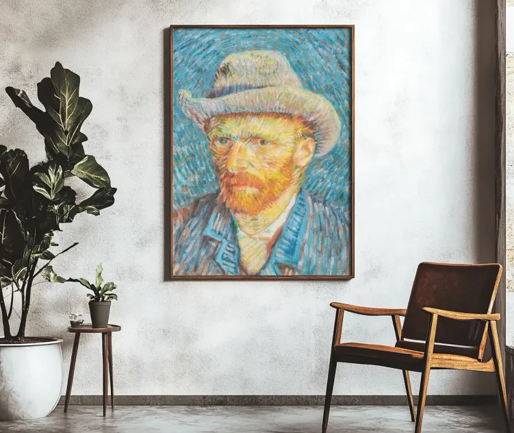 Frame on Industrial Interior