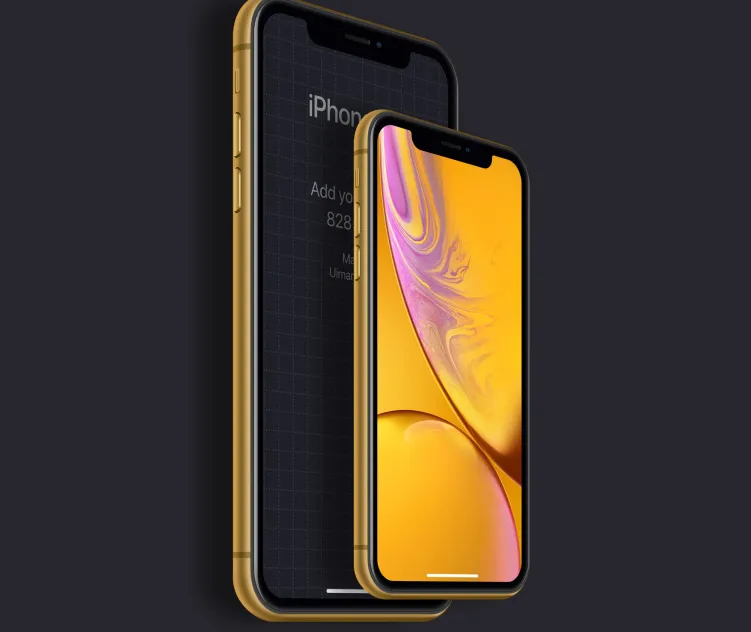 I phone xs and xr 4