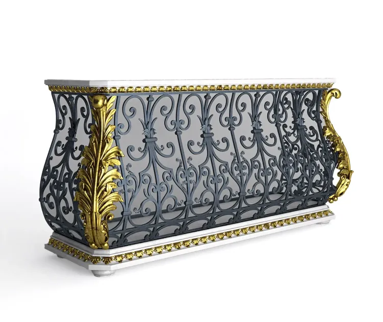 Pulaski Wrought Iron Classic Console Table