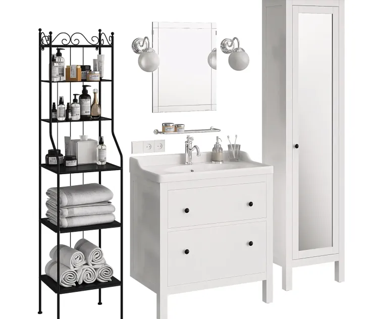 Ikea Hemnes bathroom