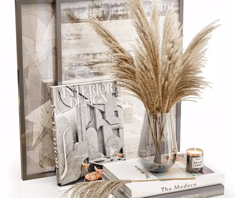 Decor set Pampas grass