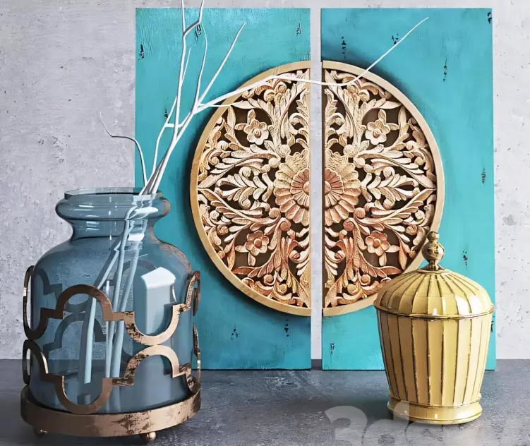 Decorative in ethnic style