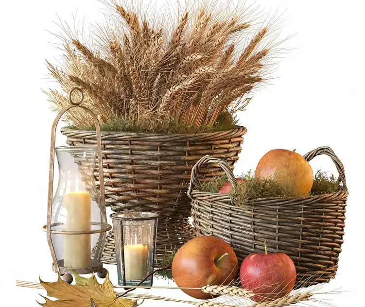 Decorative with baskets 2