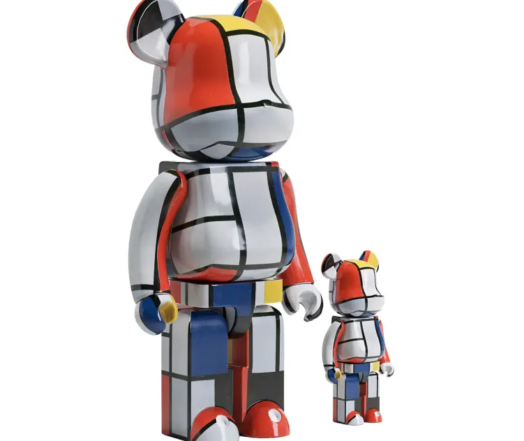 Bearbrick Piet Mondrian