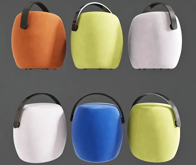 Modern poufs