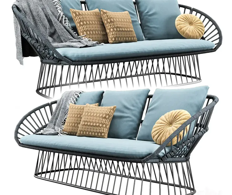 Cala seater garden sofa by kettal