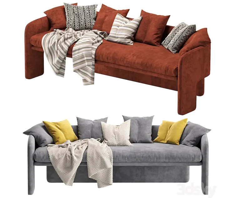 Sofa milo baughman