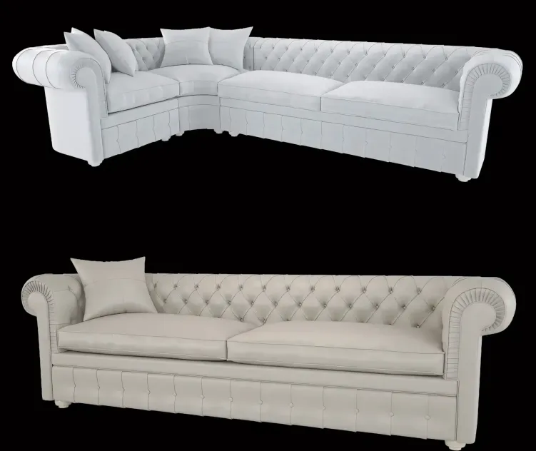 Asnaghi Chesterfield Sofa