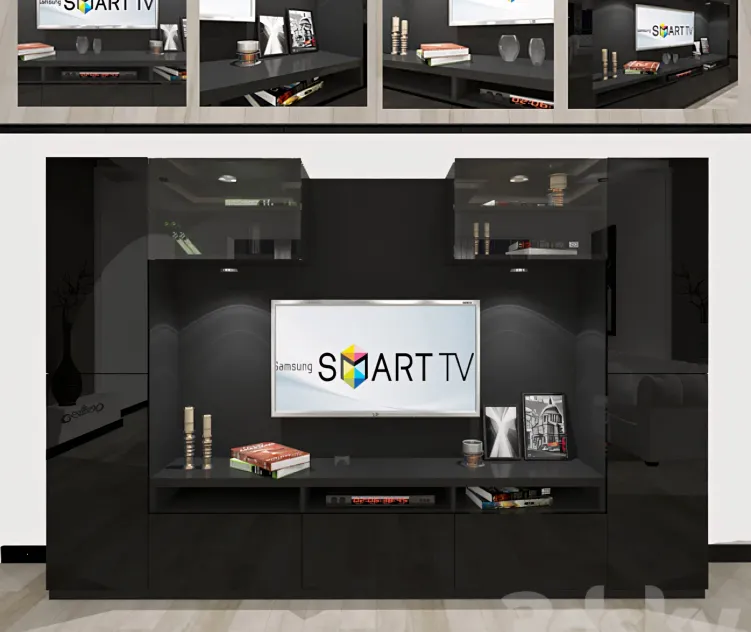 Furniture for tv amp