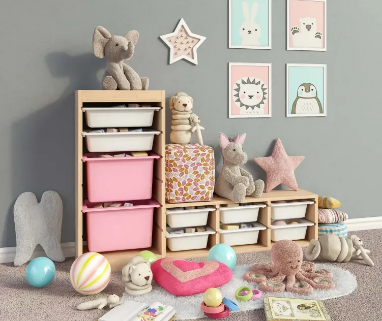 Ikea storage furniture toys decor for a childrens room set