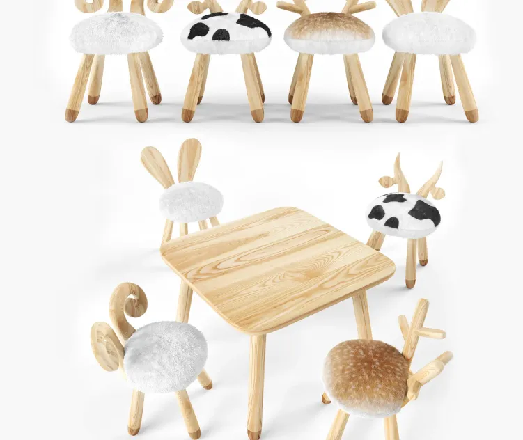 Animal wooden set