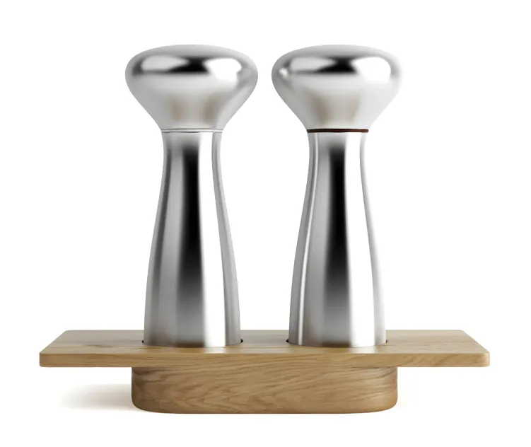 Alfredo salt pepper mills by georg jensen