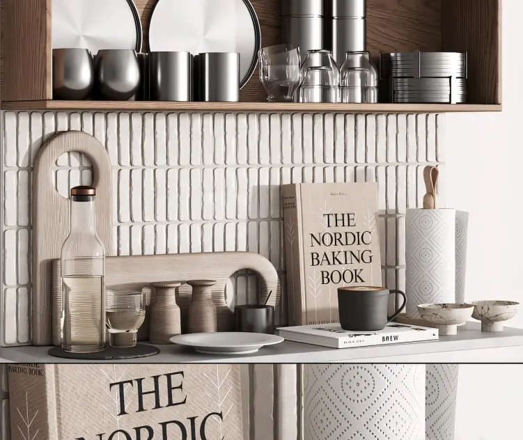 Kitchen decor accessories scandi nordic