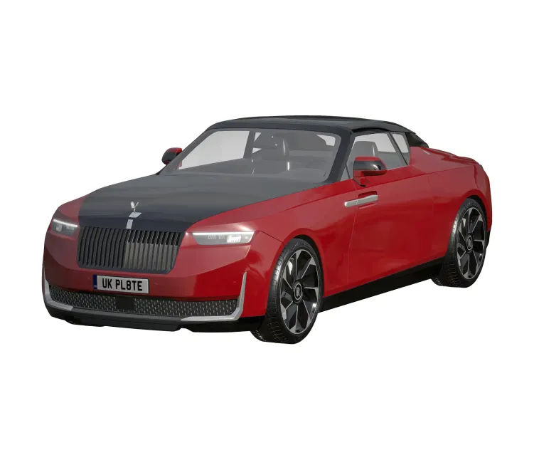 Rolls Royce Droptail La Rose Noire