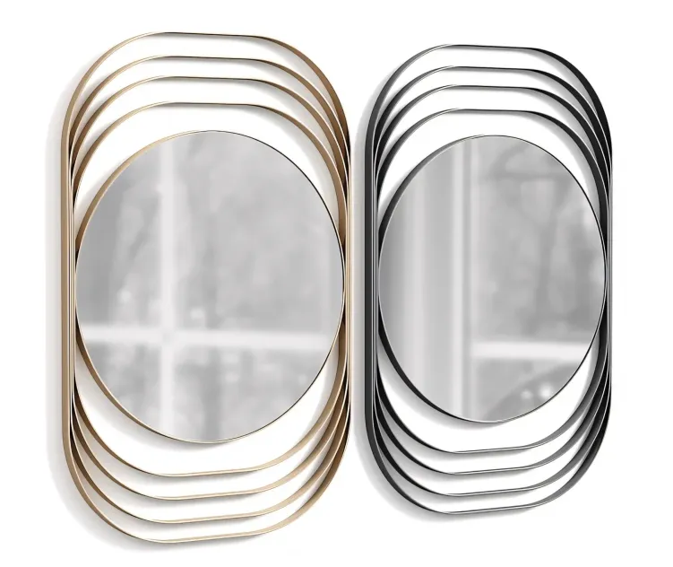 Arturo Mirror Champagne Silver