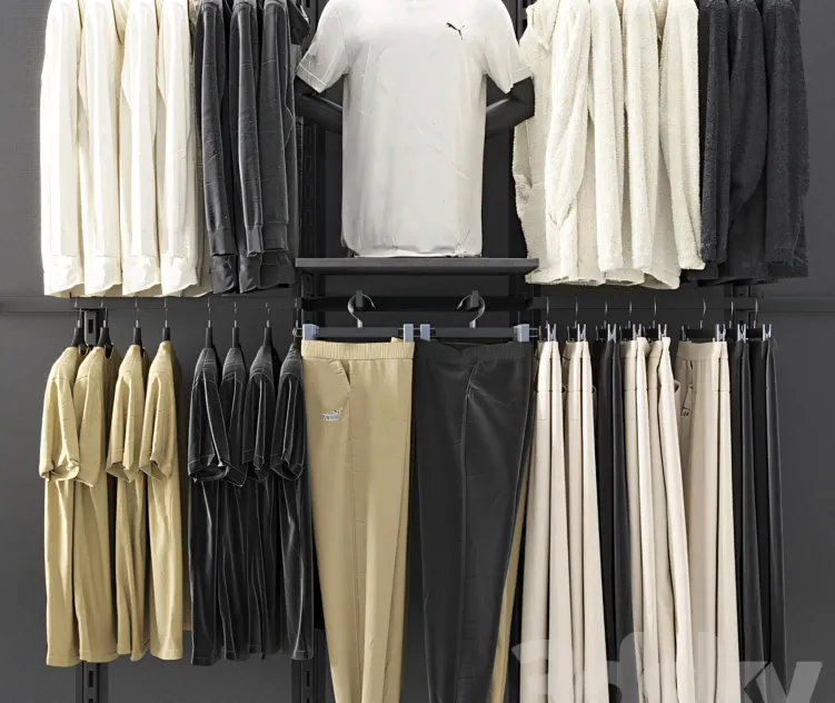 Rack for Puma Clothing Store