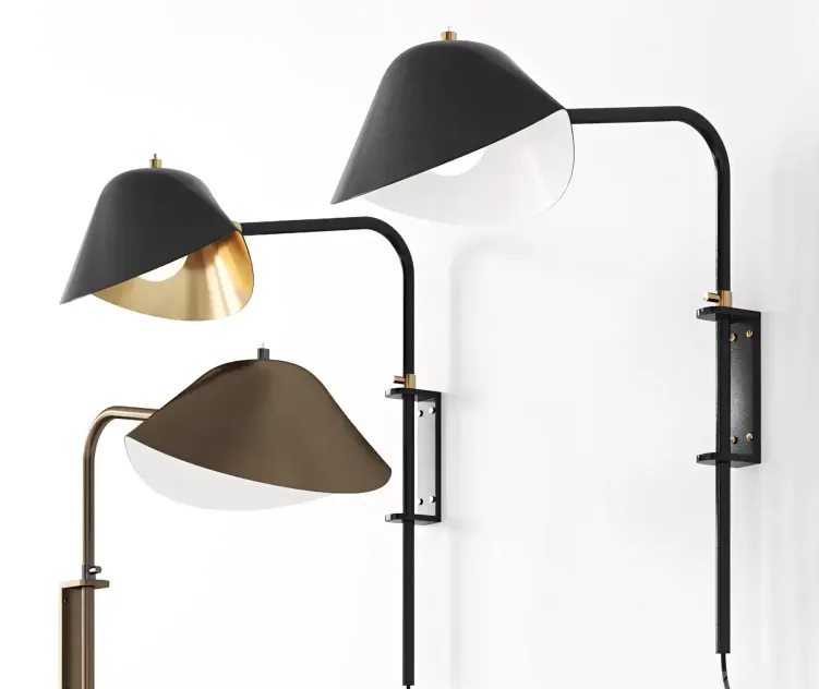 ANTONY By Serge Mouille Wall Lamp Sconce