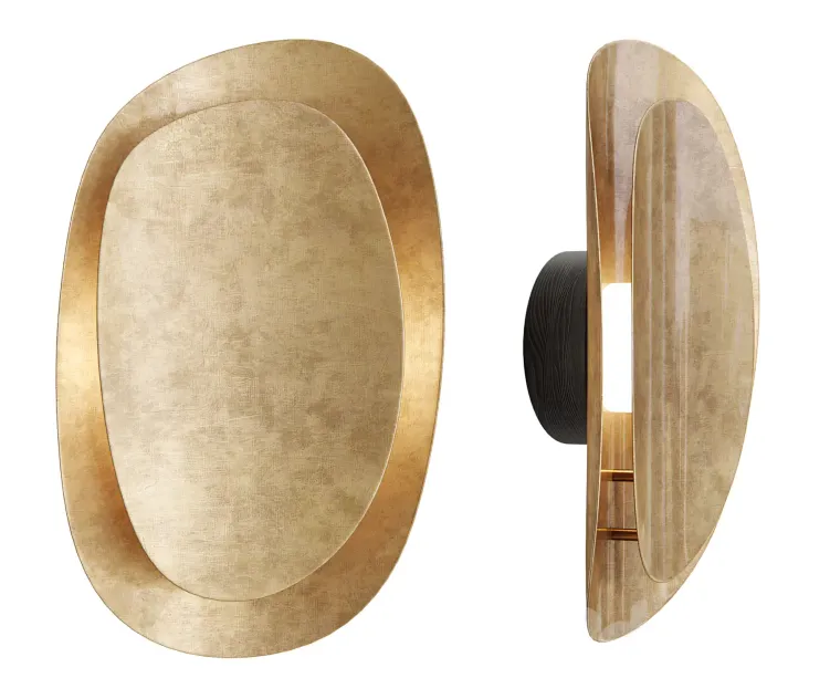 David Shaw Nightworks Duet Halo Wall Light