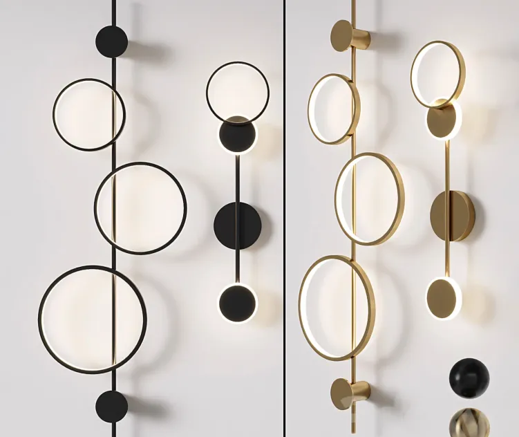 Set of LED Wall Sconces