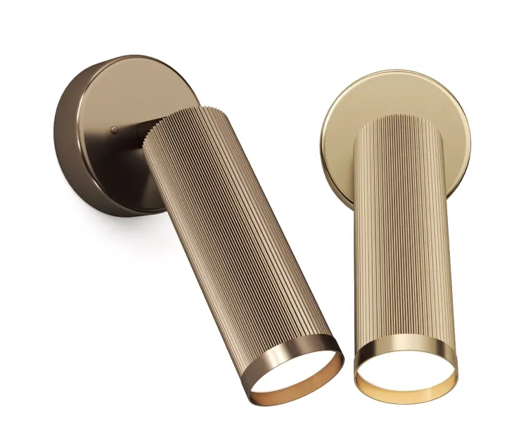 Spot Switched Wall Light Bronze By Adams