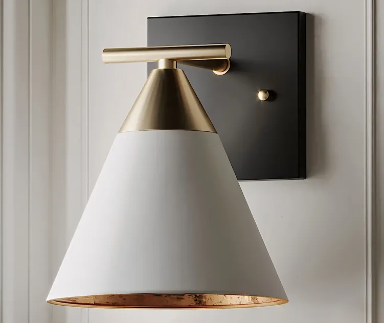 YOUNG HOUSE LOVE CLAD CONE BATH SCONCE