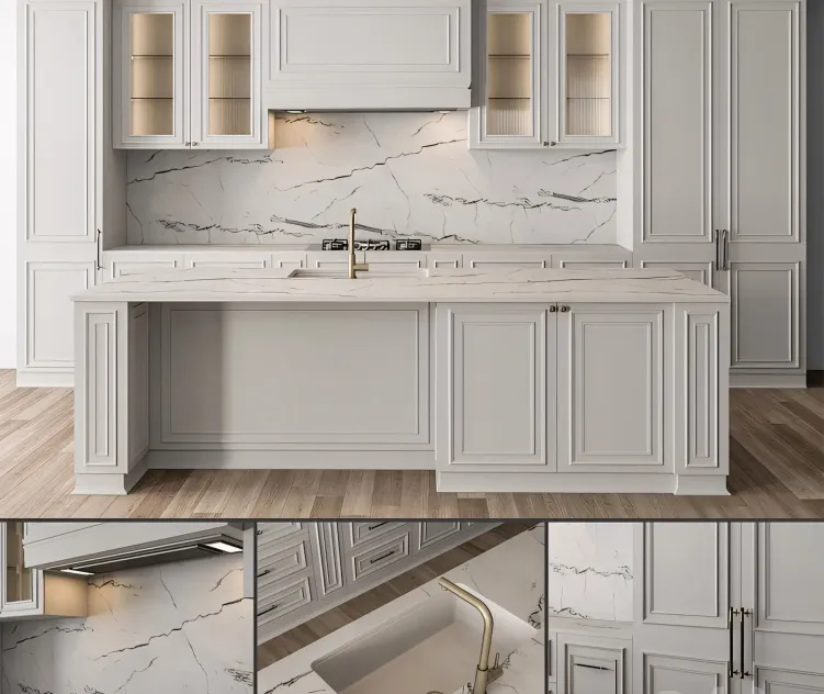 Kitchen Neo Classic White Set