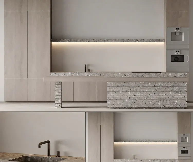 Kitchen With Island