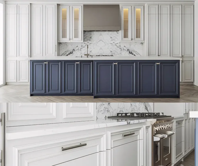 Neo Classical Kitchen