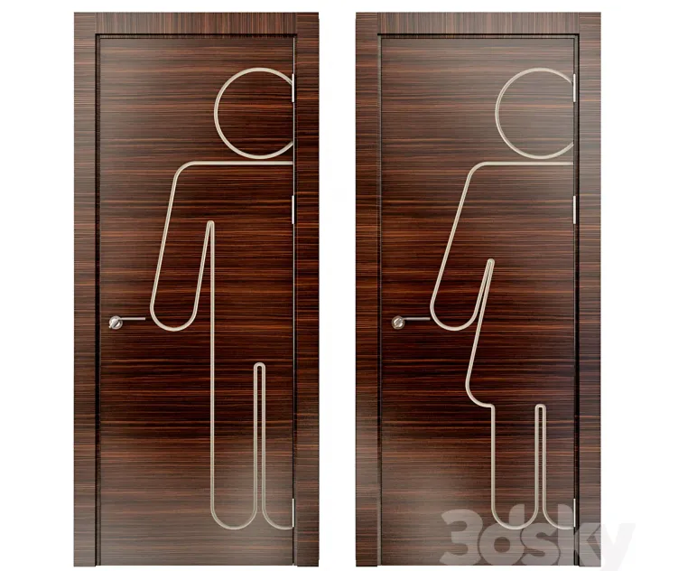 Toilet Door