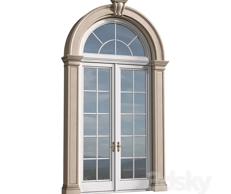 Arc Classical Frame Window