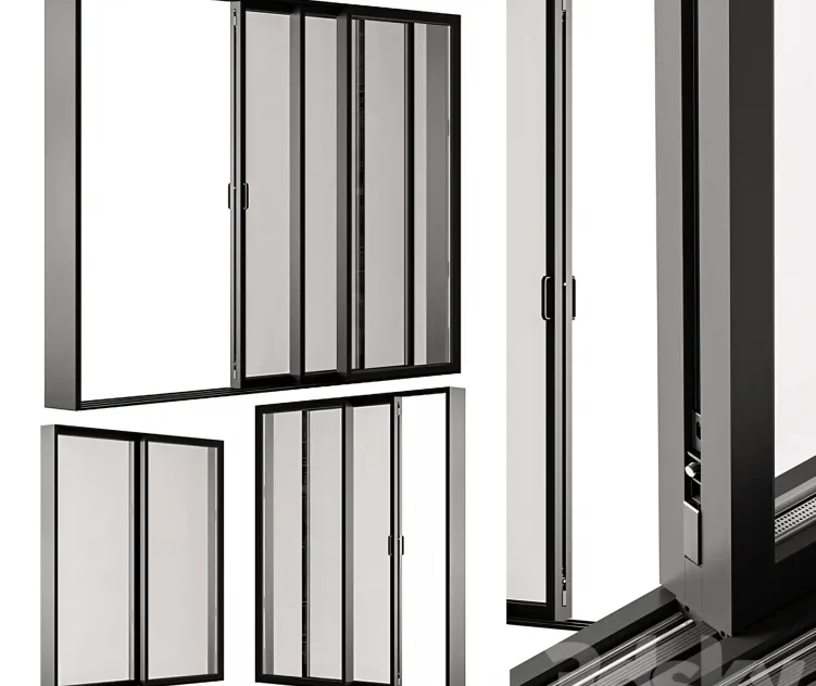 Sliding Metal Window Windows Set