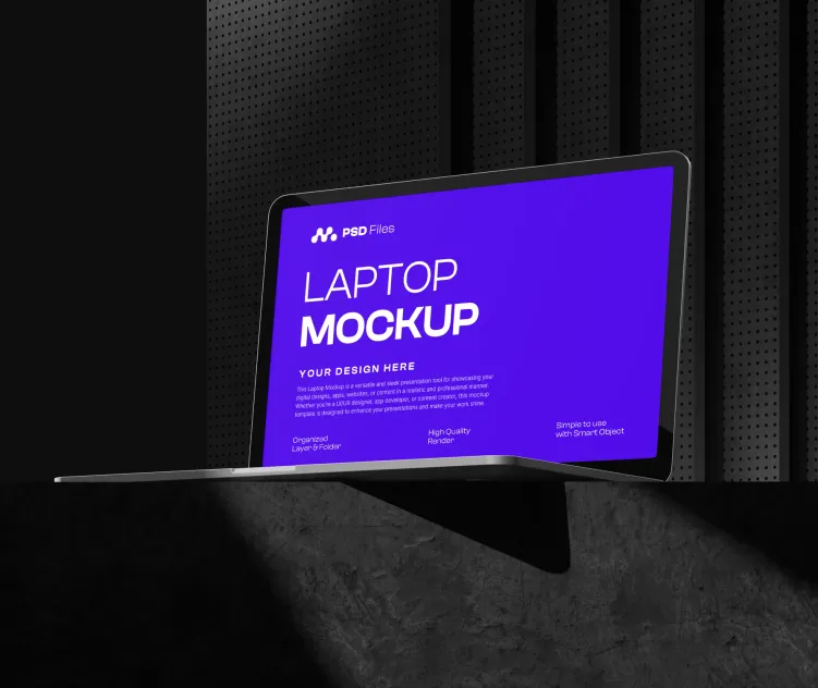 Laptop Dark Style