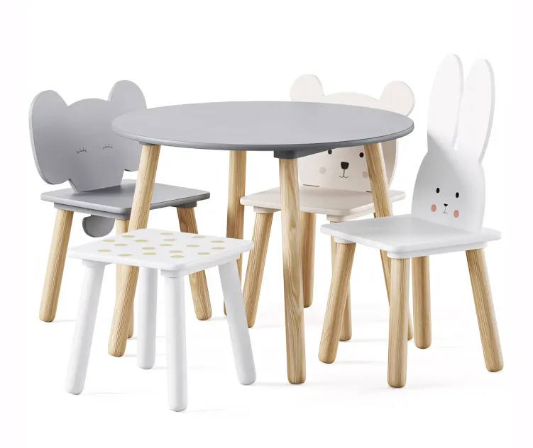 Table Animal Kids Chair by Jabadabado